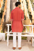 Red Bootie Printed Kurta And Pants